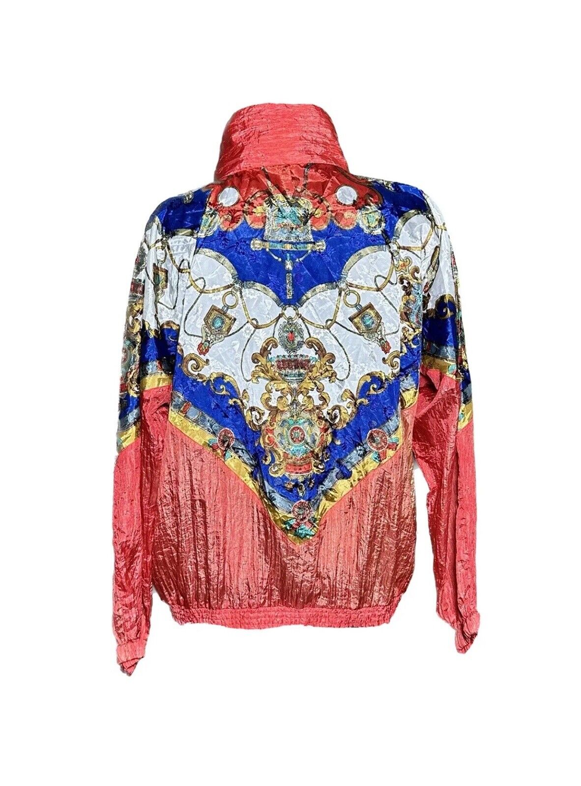 AFTER ALL MULTI COLOURED VINTAGE PRINT 90’s SHELL JACKET MEDIUM