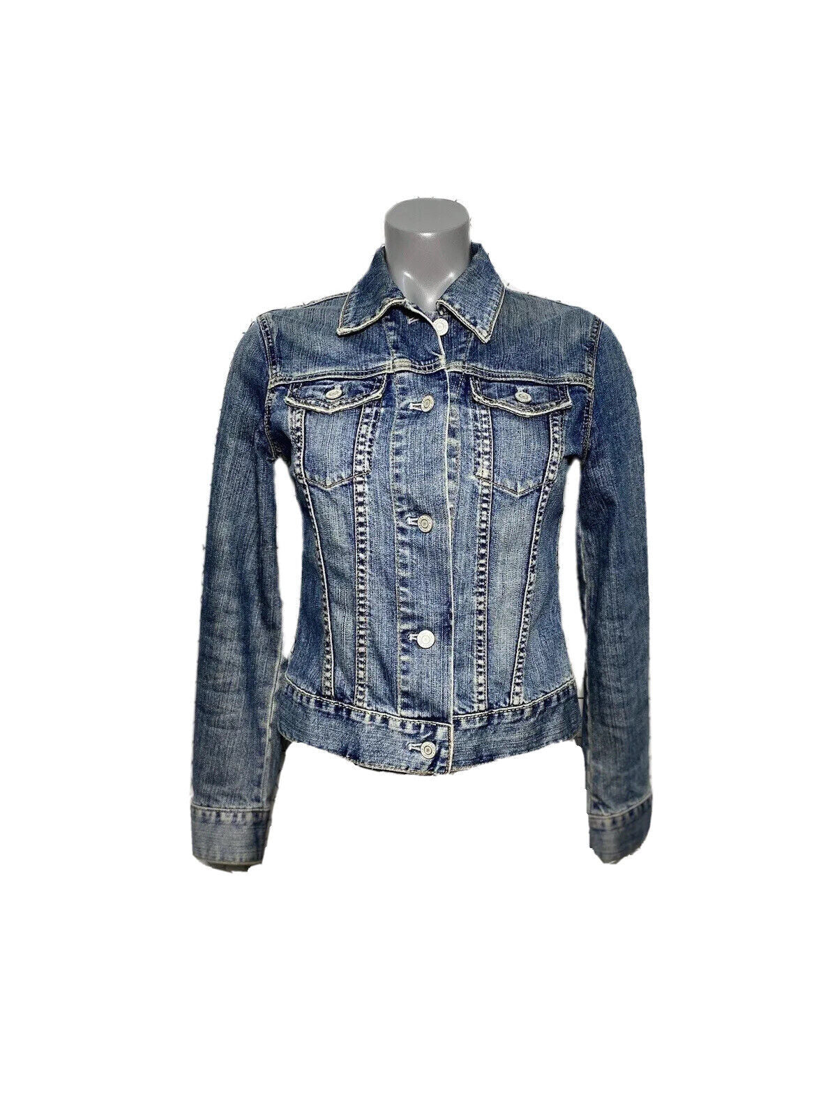 GAP STRETCH DENIM JACKET SIZE XS