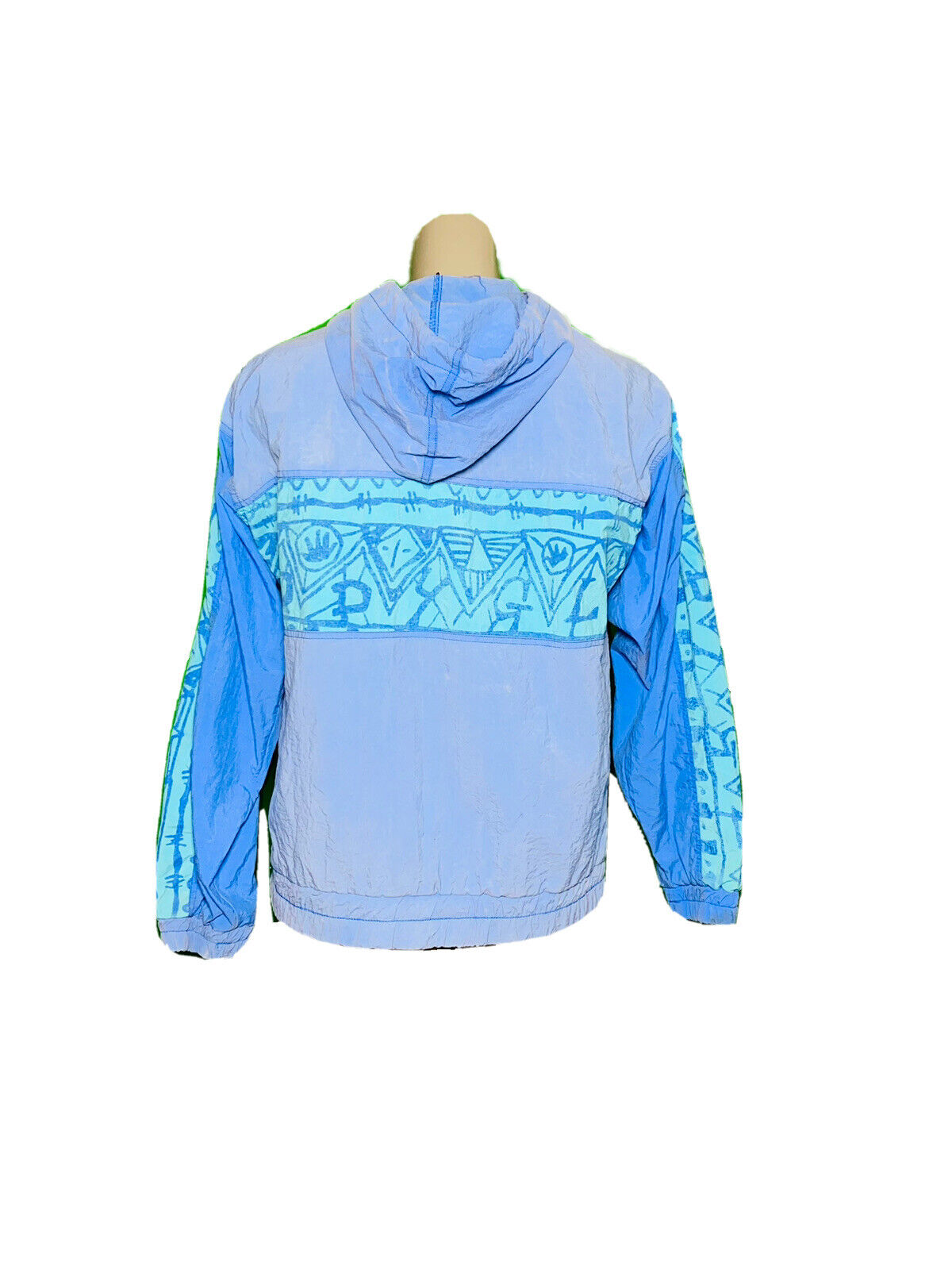 BODY GLOVE FUNKY PATTERNED VINTAGE SHELL JACKET SIZE L