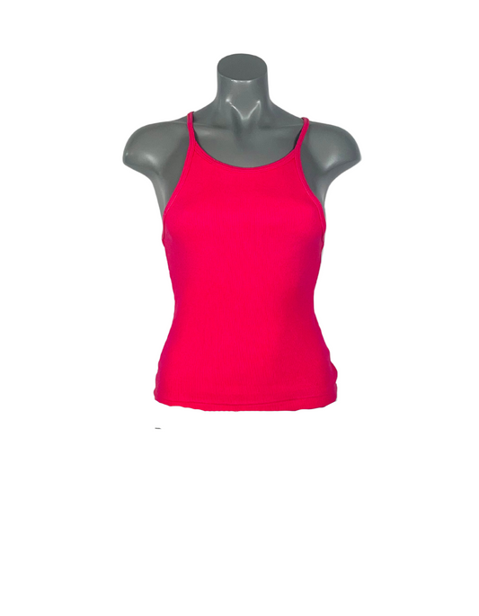NOUVEAU EDITION PINK VEST TOP MEDIUM