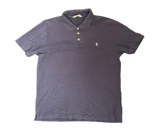 NAVY POLO - L