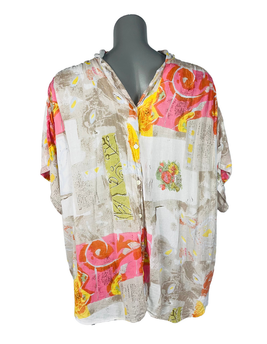 COLOURFUL BLOUSE XL