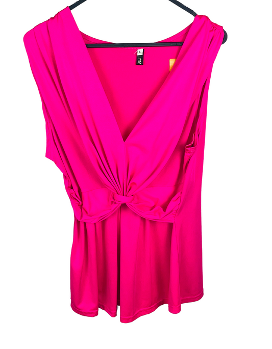 PINK VEST TOP LARGE