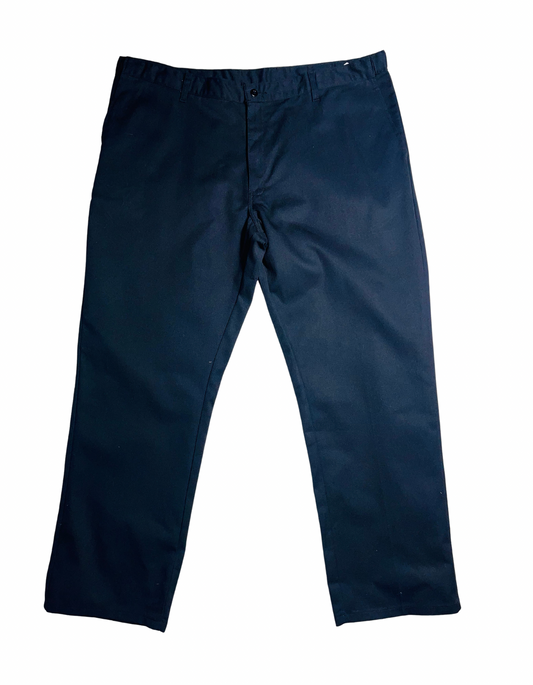 DICKIES BLACK TROUSERS (W-42)(L-30)