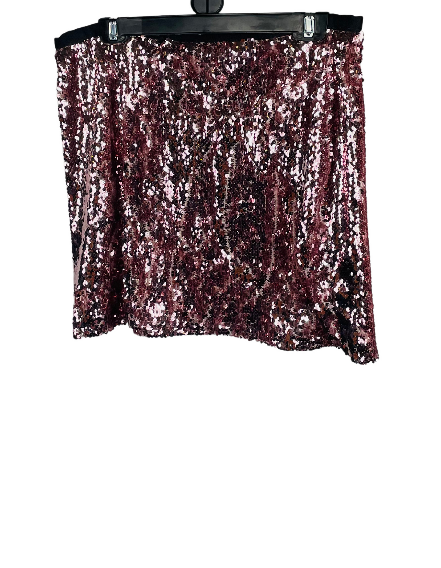 PINK TOPSHOP SEQUIN SKIRT SIZE 16