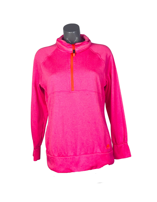 PINK ADIDAS JACKET LARGE