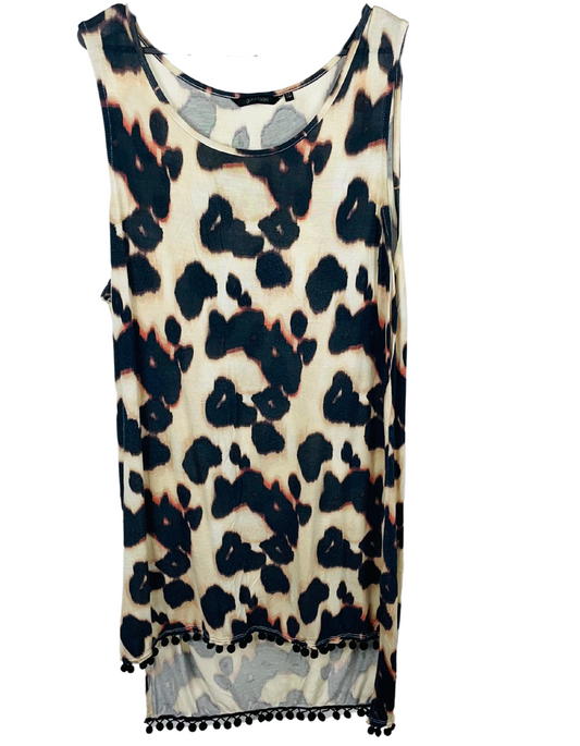 ANIMAL PRINT GOLDDIGGA DRESS SIZE 10