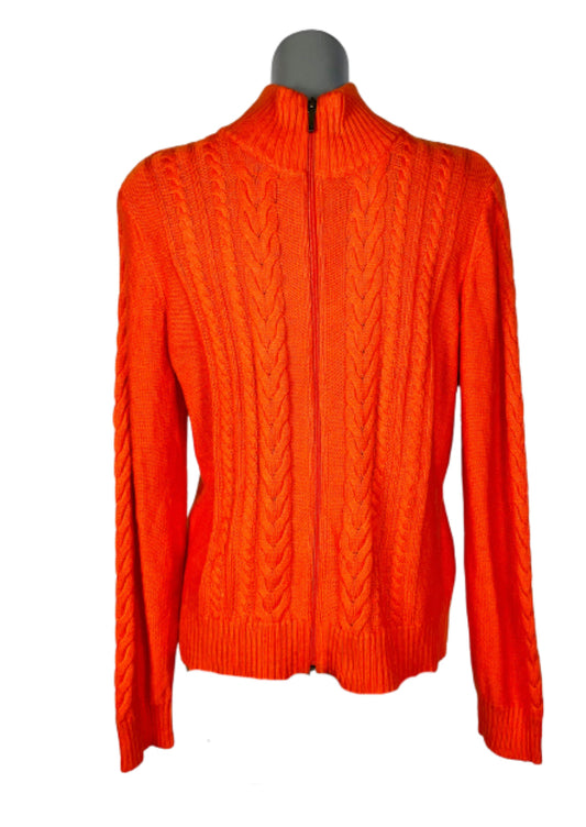 ORANGE CHAPS SWEATER XL