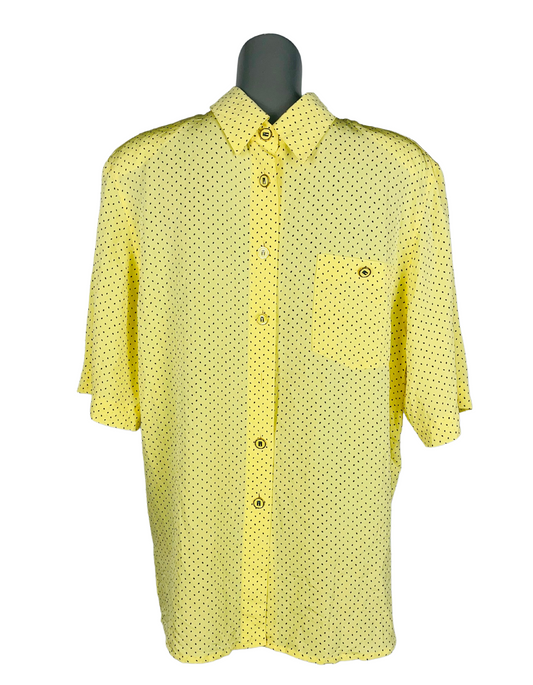 YELLOW CITY COMBI DELMOD BLOUSE SIZE 18
