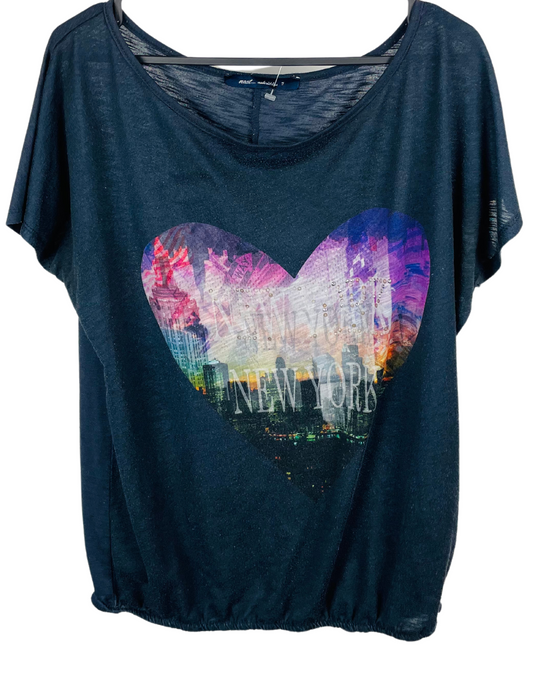 NEW YORK PRINT T-SHIRT SIZE 12