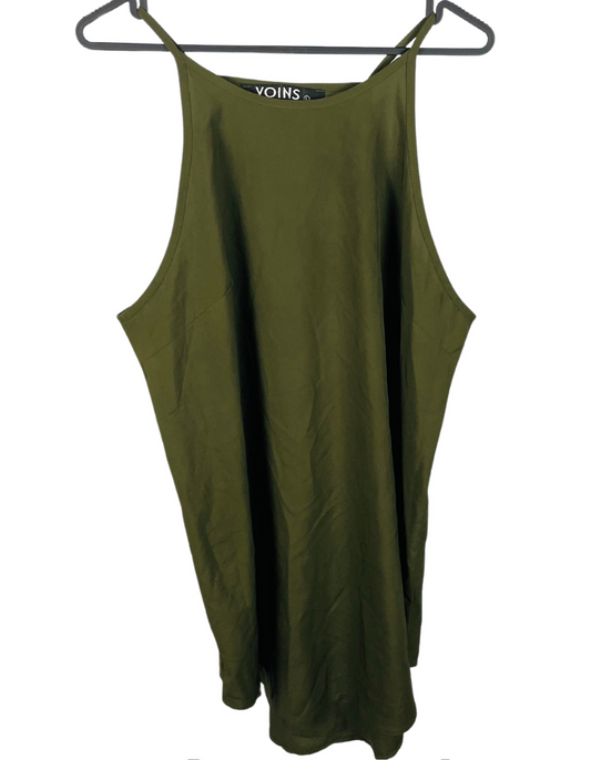GREEN VEST TOP LARGE