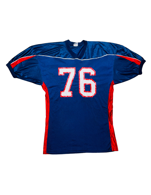 NFL 76 BLUE AND RED JERSEY XXL