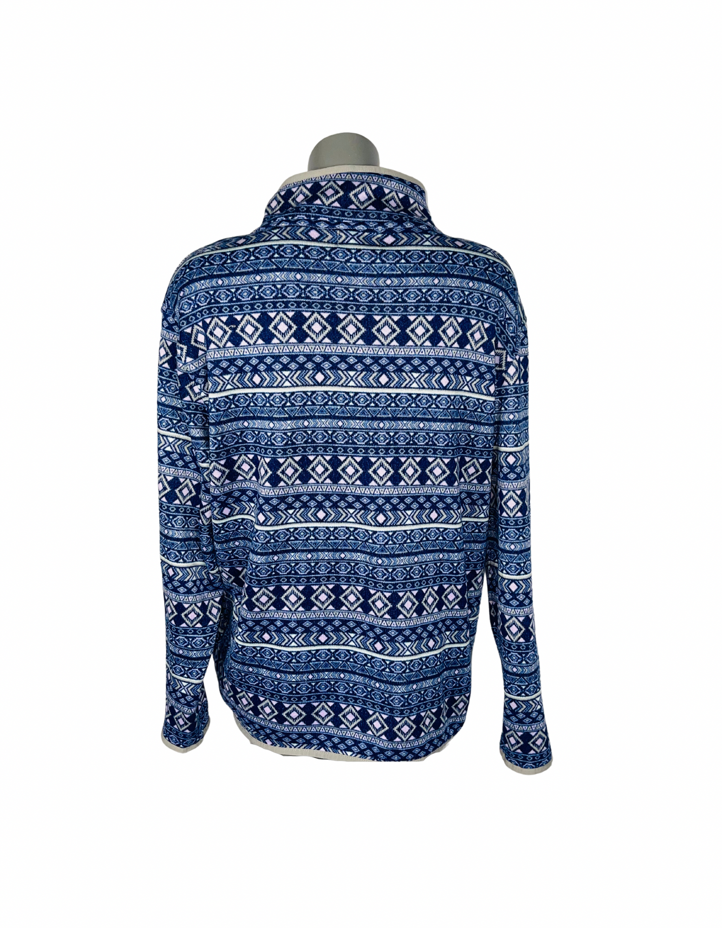 BLUE PATTERN FLEECE SIZE XL