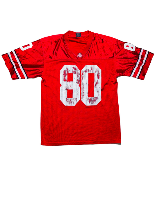 NFL RED OHIO STATE 80 JERSEY MEDIUM