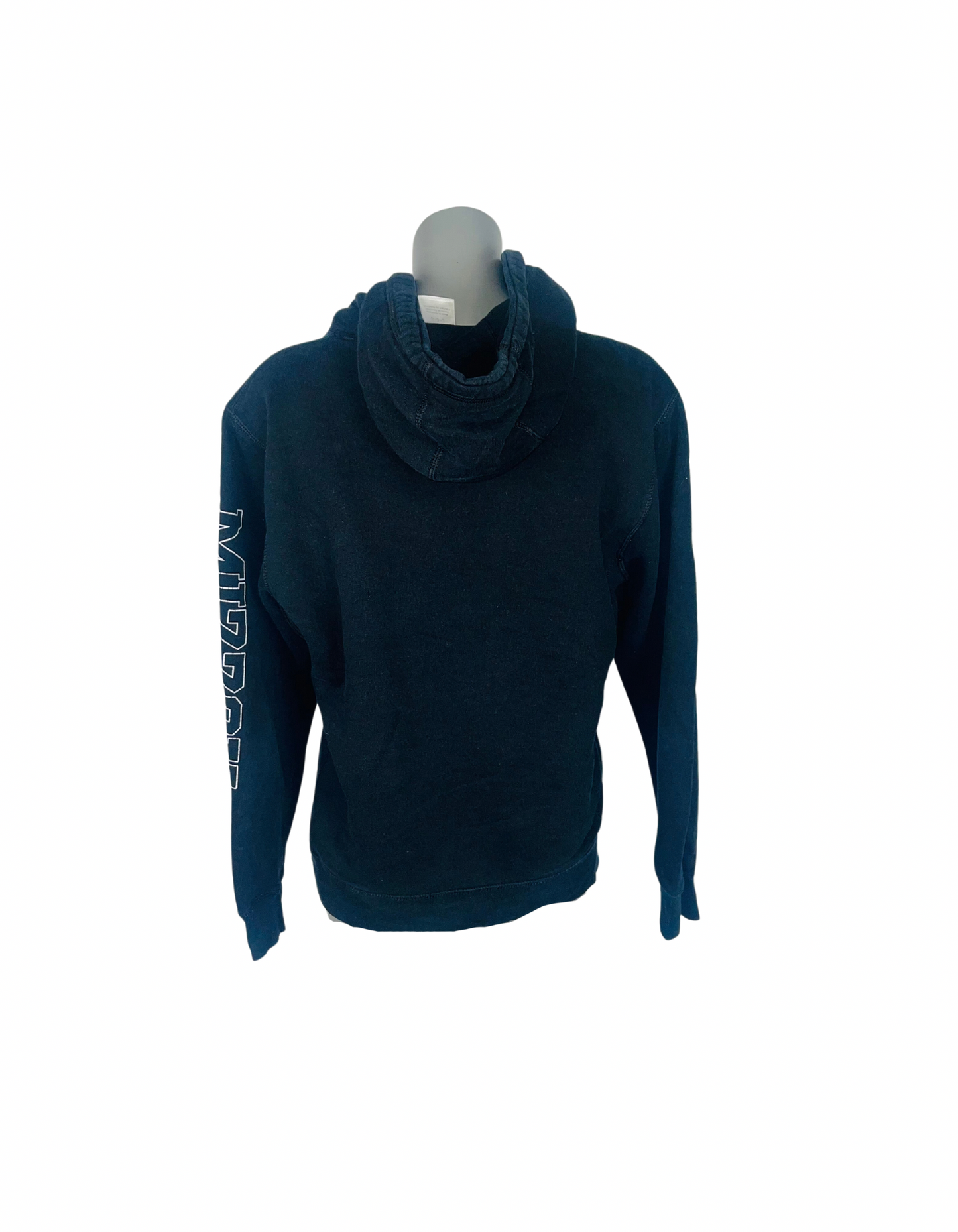 BLACK LOGO HOODIE SIZE L