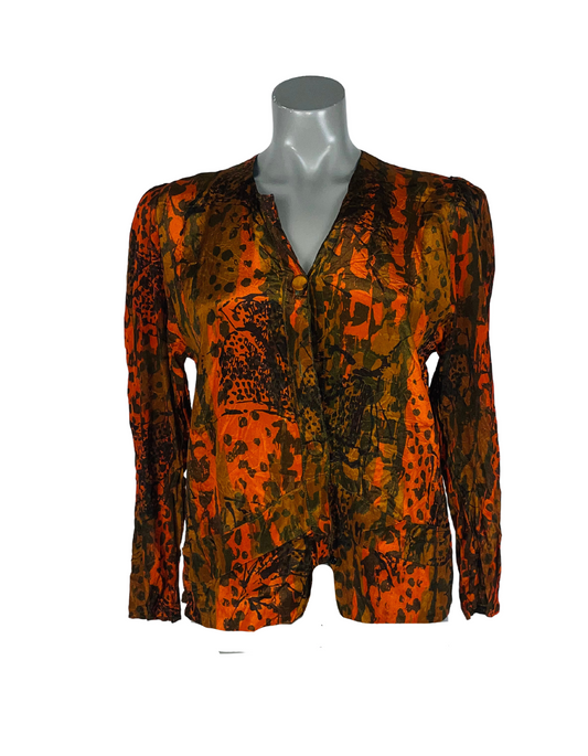 ORANGE BLOUSE SMALL