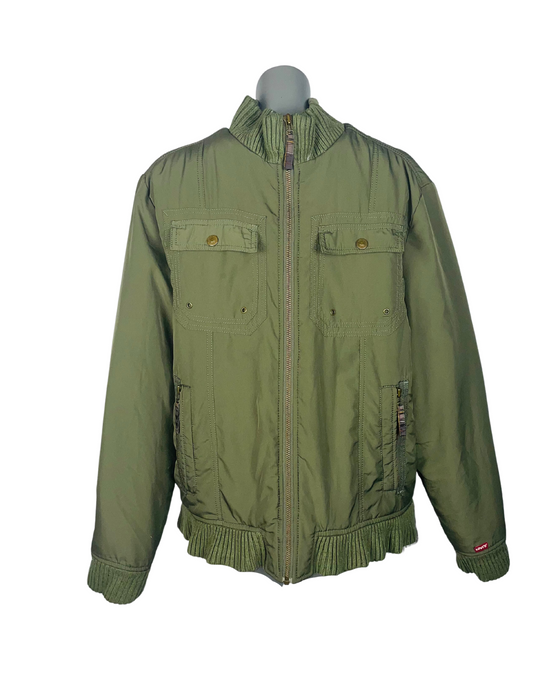 GREEN LEVIS COAT LARGE