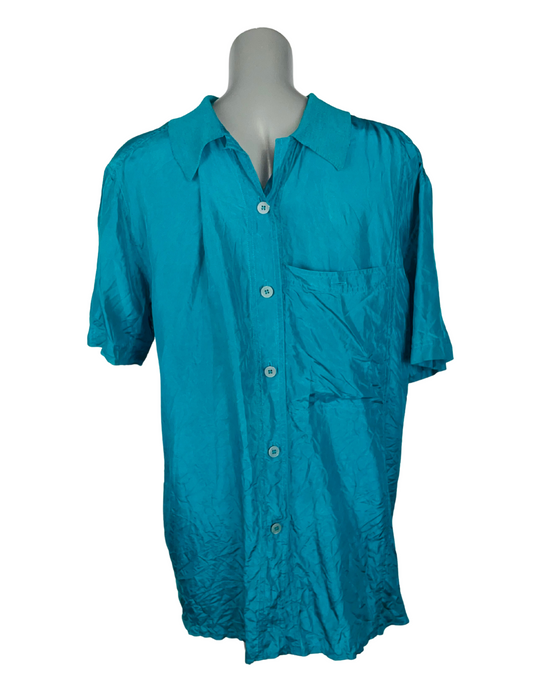 BLUE LOST SCENE BLOUSE SMALL