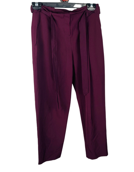 PURPLE NEW LOOK TROUSERS SIZE 8