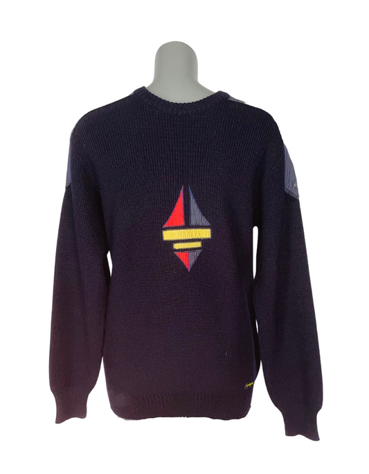 BLUE SWEATER MEDIUM