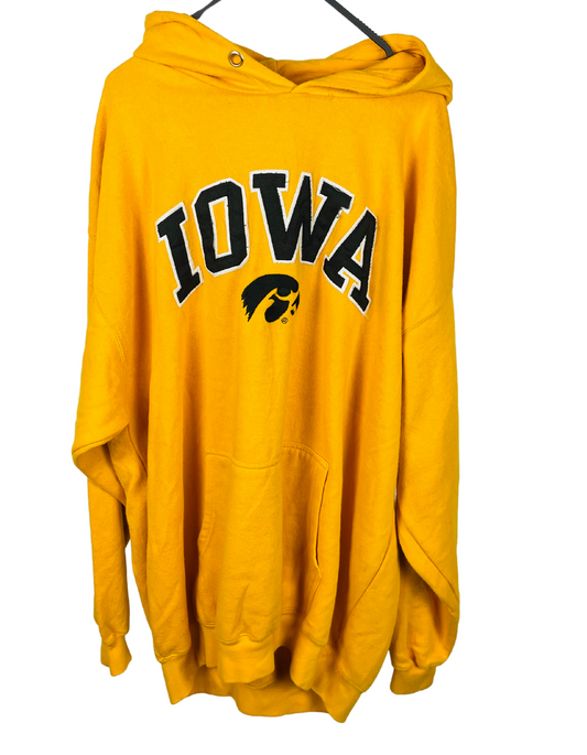 ORANGE IOWA SPORTS HOODIE 2XL