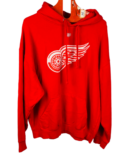 RED SPORTS HOODIE XL