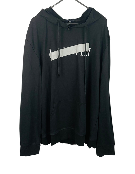 BLACK LANVIN HOODIE XXL