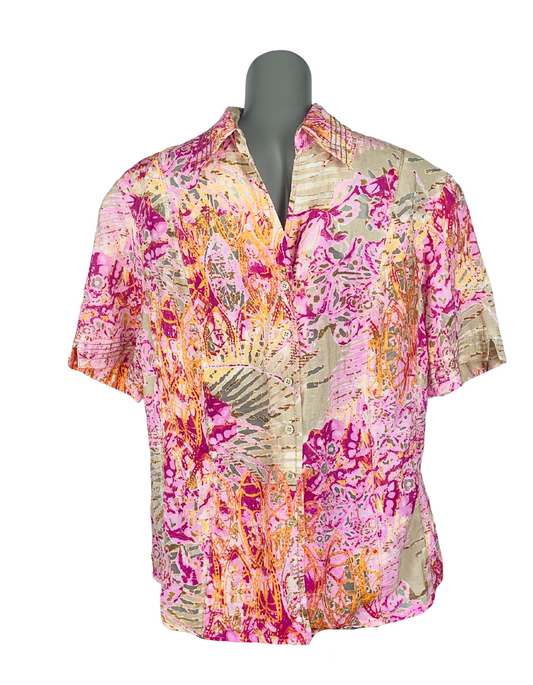 PINK BIANCA BLOUSE LARGE