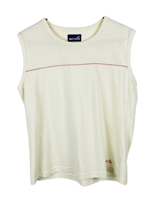 CREAM ACTIVE VEST SIZE 14