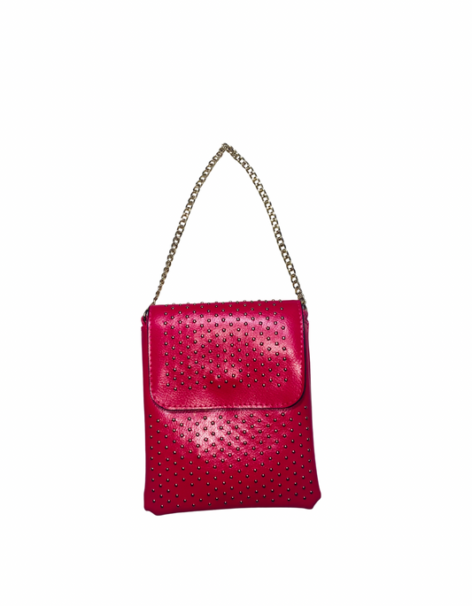 PINK AND GOLD SMALL Y2K BAG