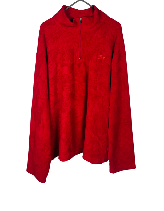 DARK RED STARTER FLEECE XL