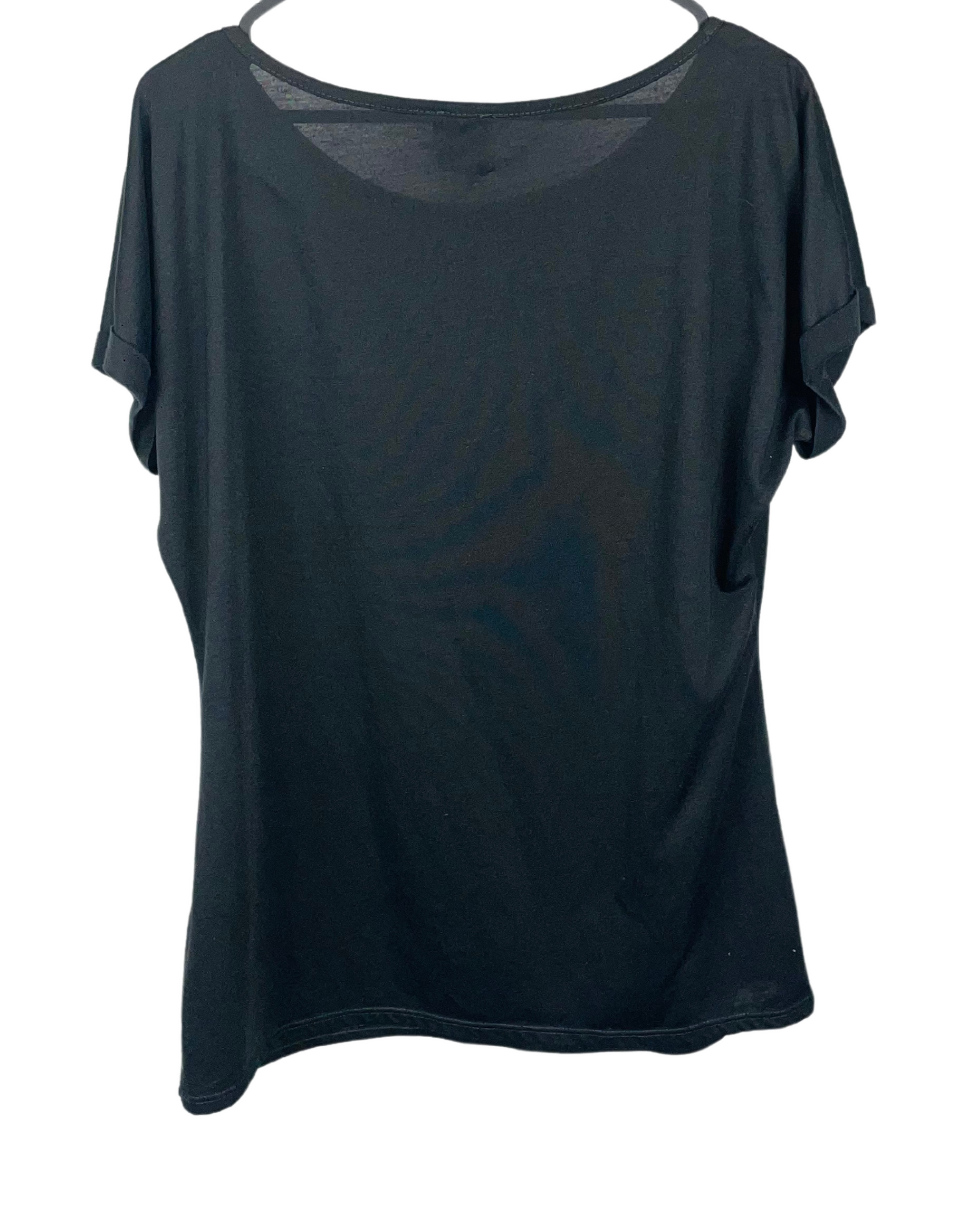 BLACK T-SHIRT SIZE 12