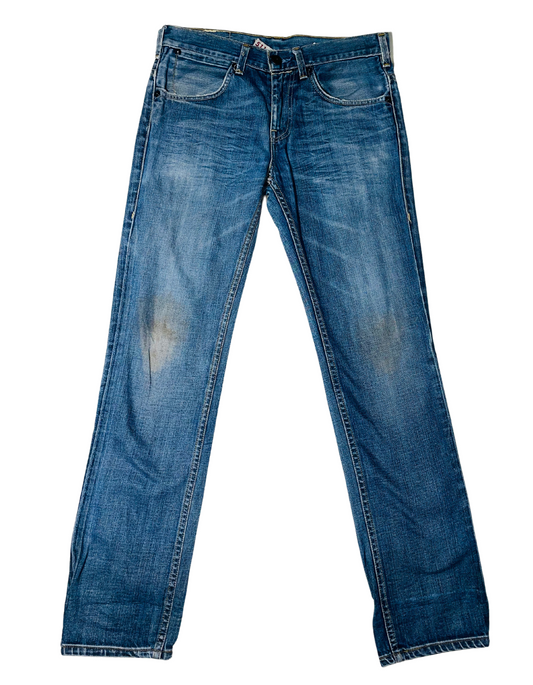 BLUE SLIM LEVIS JEANS (W32” L34”)