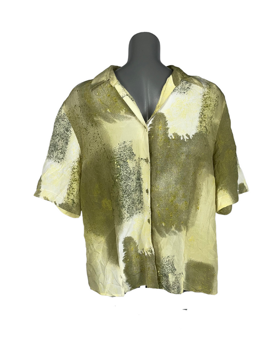 GREEN BLOUSE XL