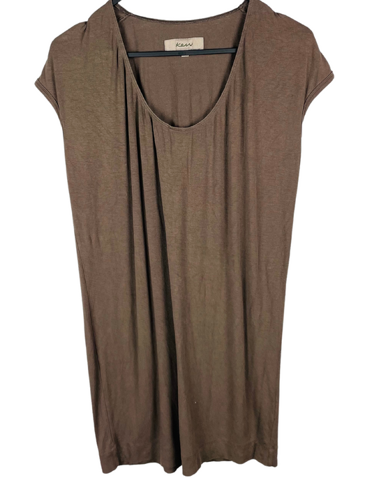 BROWN KEN T-SHIRT SMALL