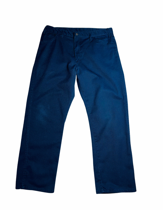 DICKIES NAVY JEANS (W-38 L-30)