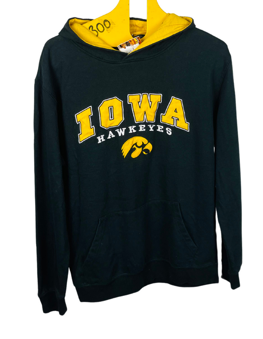 IOWA HAWKEYES SPORTS HOODIE MEDIUM