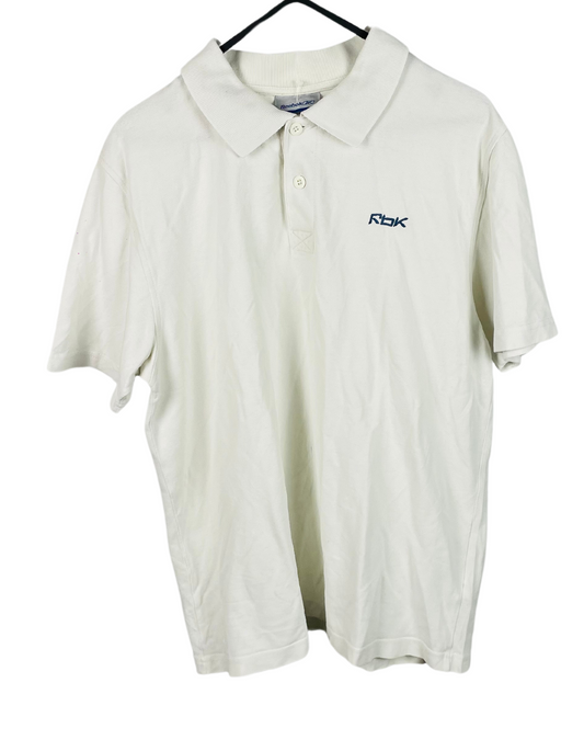WHITE REEBOK T-SHIRT MEDIUM