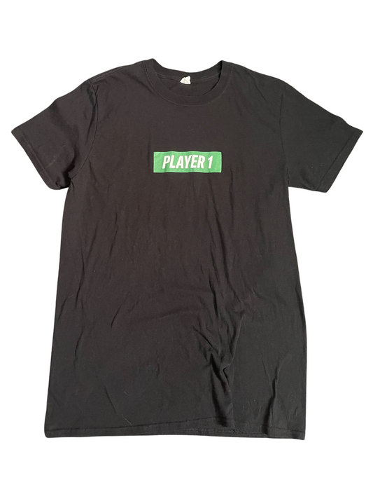 BLACK PLAYER 1 T-SHIRT MEDIUM