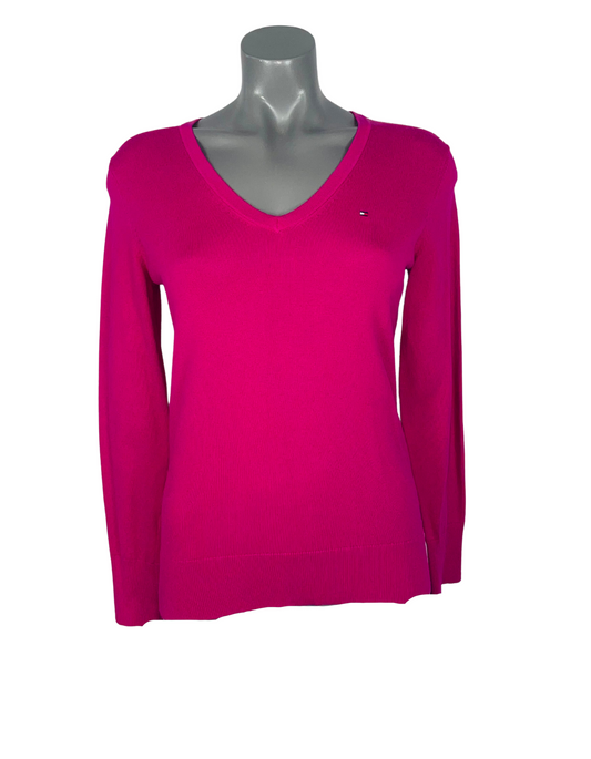 PINK TOMMY HILFIGER SWEATER SMALL