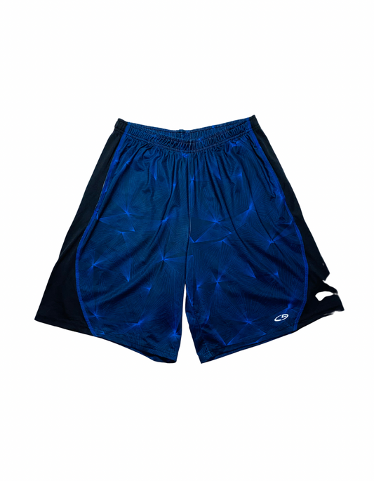 UNDER ARMOUR BLUE AND BLACK SHORTS XL
