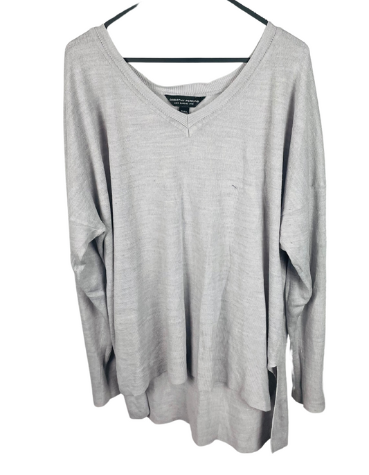 DOROTHY PERKINS SWEATER GREY SIZE 18