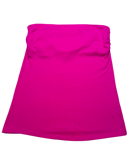 PINK BANDEAU TOP SIZE 14