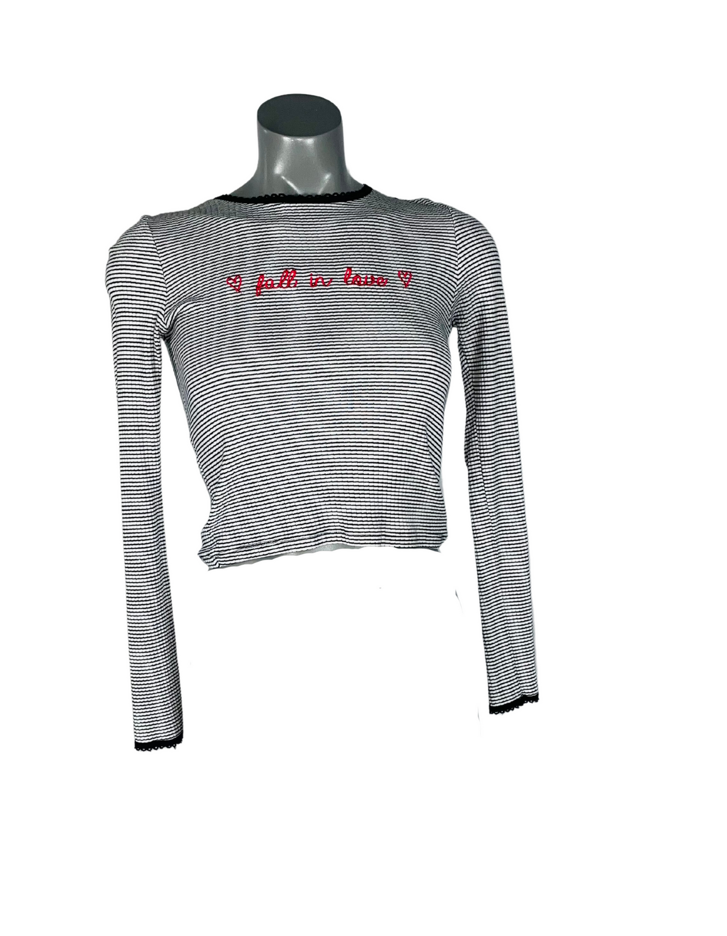 TOPSHOP LONG SLEEVE TOP SIZE 8