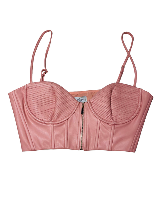 PINK OH POLLY TOP SIZE 12