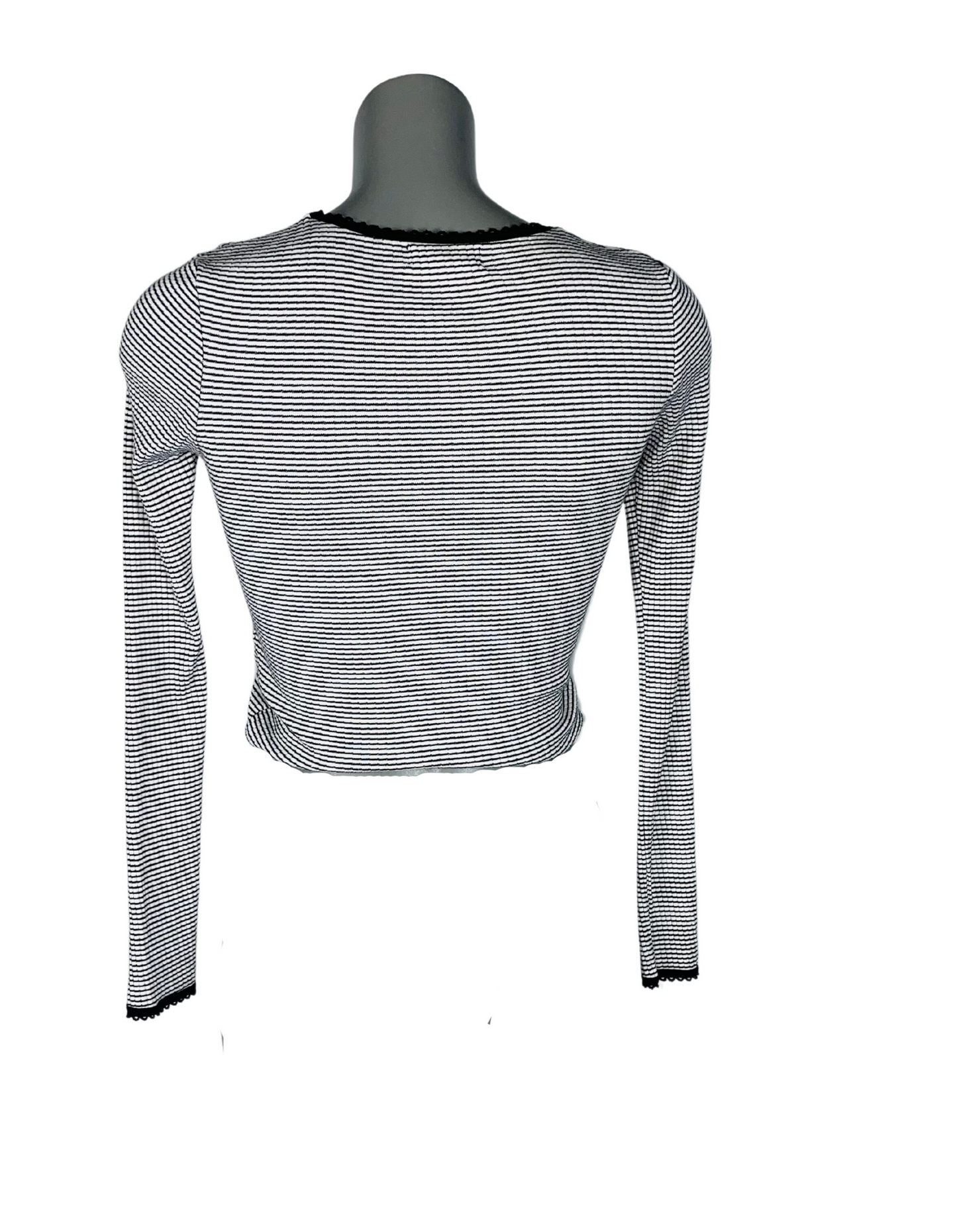 TOPSHOP LONG SLEEVE TOP SIZE 8