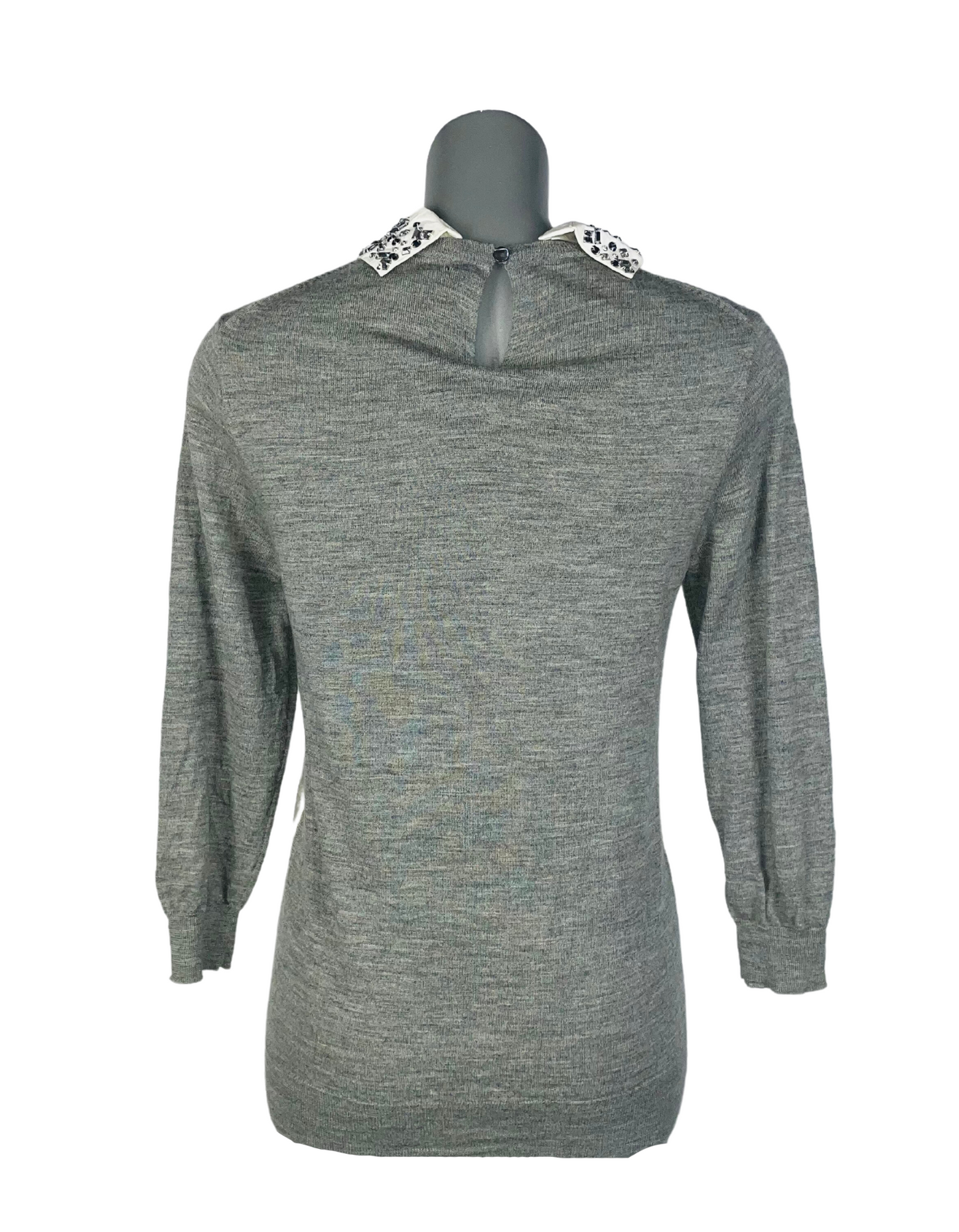 GREY SWEATER SMALL