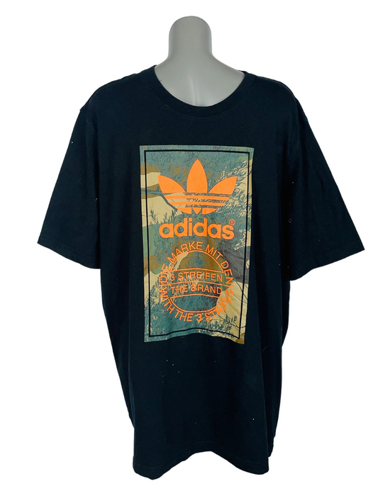 BLACK ADIDAS T-SHIRT XXL