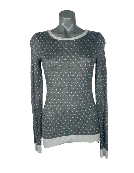 GREY TOMMY HILFIGER SWEATER SMALL