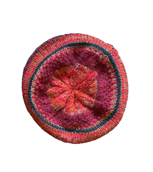 MULTI COLOURED BERET